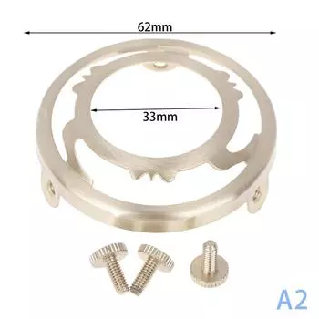 1 шт. патрон для лампы из латуни с тремя отверстиями, кольцо E27 E14, винтовой абажур, фиксированное кольцо, держатель абажура и разъем