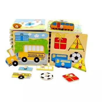 1 шт. Пазлы деревянные пазлы игры Burr Jigsaw Puzzles деревянные пазлы детские ранние развивающие игрушки