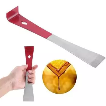 1 шт. Пчеловодческий скребок для извлечения пчеловодства из нержавеющей стали, инструмент для улья, пчеловодческое оборудование 24cm