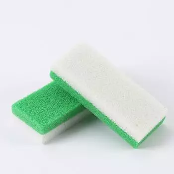 1 шт. Пемза для ног Отшелушивающая пемза для ног Отшелушивание Удаление огрубевшей кожи Педикюрная щетка Профессиональные инструменты для ухода за ногами зелёный