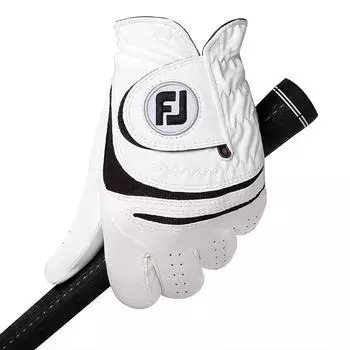1 шт. перчатки для гольфа, тренировочные перчатки для езды на открытом воздухе, нескользящие дышащие перчатки, различают левые и правые принадлежности для гольфа left-23 белый