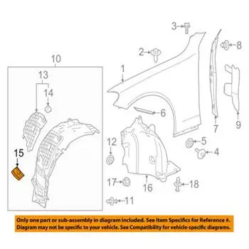 1 шт. Передний уплотнительный клапан 2136909102 A2136909102 подходит для MERCEDES E400 2017-2018 крыло облицовка маленькая крышка профессиональные запасные части CHINA