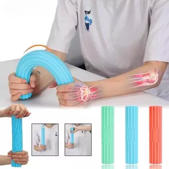 1 шт. перекладины для тренажера для рук для физиотерапии — облегчают боль при тендините и улучшают силу захвата — локоть гольфиста, запястье синий