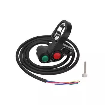 1 шт., переключатель мотоцикла, 7/8 дюйма, 22 мм, руль, щелчок запуска, выключатель фар, три в одном, звуковой сигнал, поворотная фара A