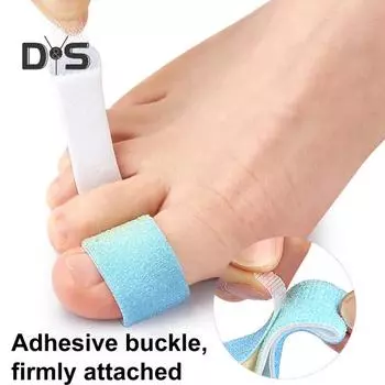 1 шт., перекрывающий разделитель пальцев ног, ортопедический, вальгусная деформация большого пальца стопы, корректор молоткообразного пальца, облегчение боли, для женщин и мужчин, выравнивание стопы, распорка для пальцев ног, выпрямитель молоткообразного