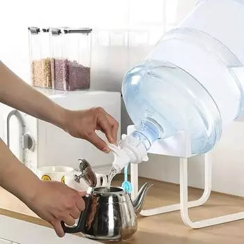 1 шт. перевернутая полка для питьевой воды, идеально подходит для больших ведер, полка для чистой воды, полка для минеральной воды и воды в бутылках чёрный