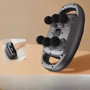 1 шт. Перезаряжаемый фасциальный пистолет, профессиональный массажер для поясницы с сильной вибрацией, расслабляющий мышцы, шестиголовый фасциальный пистолет