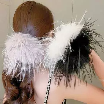 1 шт. перо повязка на голову свадьба день святого валентина день рождения вечеринка рукав чехол зимний браслет невесты ювелирные изделия аксессуары для волос