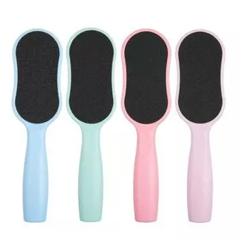 1 шт., пилочка для удаления мозолей на ногах, шлифовка омертвевшей кожи, пилочка для ногтей, инструмент для маникюра и педикюра зелёный