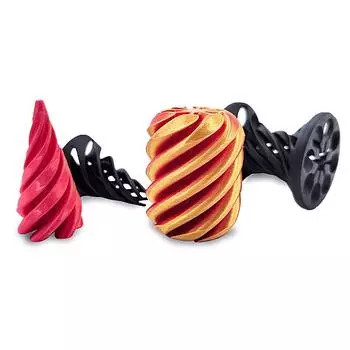 1 шт. Пирамида, сквозная скульптура, 3D-печатные игрушки, спиральный винт, игрушка-непоседа, спиральный конус, декомпрессионные декоративные украшения A3