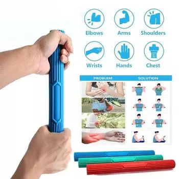 1 шт. планка сопротивления для физиотерапии, снимает боль при тендините и улучшает силу захвата, планка для терапии рук для восстановления после травм красный