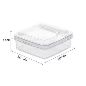 1 шт. пластиковая коробка для хранения сыра в холодильнике, контейнер для сыра, коробка для хранения ломтиков сыра в блоке масла