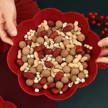 1 шт. Пластиковая кружевная тарелка для фруктов, свадебная тарелка для фруктов, украшение для гостиной, свадебная тарелка для фруктов, поднос для радостной тарелки, принадлежности