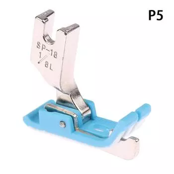 1 шт. Пластиковая лапка Sp-18 для прижима края, встроенная прижимная лапка для плоской машины, пластиковая прижимная лапка для прижима края говяжьих сухожилий, швейные принадлежности 0.3 left sidewall