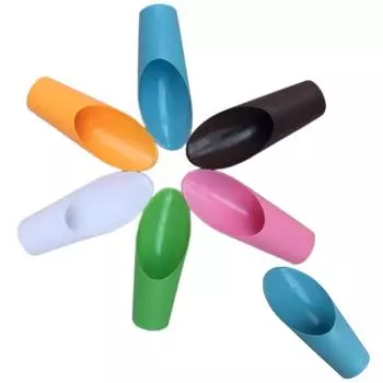 1 шт. пластиковая лопата для почвы, чашка суккулента, бонсай, помощник для сада, садовый инструмент синий