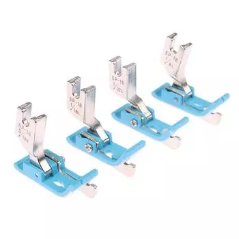 1 шт. Пластиковая прижимная лапка SP-18 для кромки, встроенная прижимная лапка для плоской машины, пластиковая прижимная лапка для кромки говяжьих сухожилий, швейные принадлежности