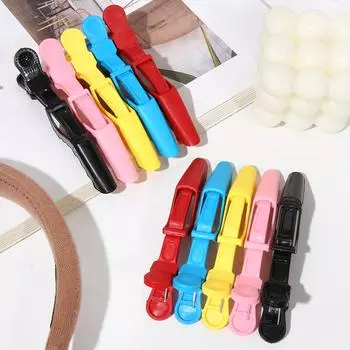 1 шт. пластиковая заколка-краб из крокодиловой кожи для волос, заколки для волос для женщин и девочек, аксессуары для волос, краб, зажим для ванны, головной убор розовый