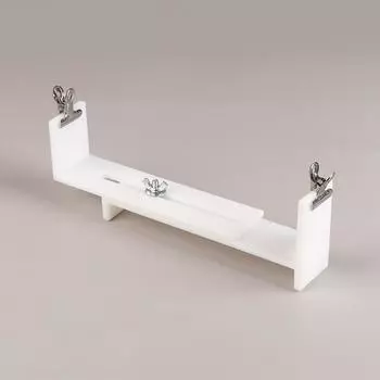 1 шт. Пластиковый браслет, инструмент для вязания на запястье, набор приспособлений для самостоятельного изготовления, регулируемая платформа для плетения веревок белый