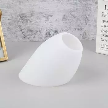 1 шт. пластиковый чехол для лампы, простой чехол для домашнего освещения, шикарный световой аксессуар, белый цвет белый