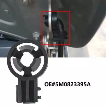1 шт. пластиковый кронштейн для крепления капота двигателя, пряжка, зажим для Skoda Fabia II Roomster Octavia Rapid 5M0823395A чёрный