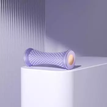 1 шт. Пластиковый ролик для массажа мышц йоги, устройство для тренировки стоп, многофункциональный ролик для стоп для дренажа мышечной сети