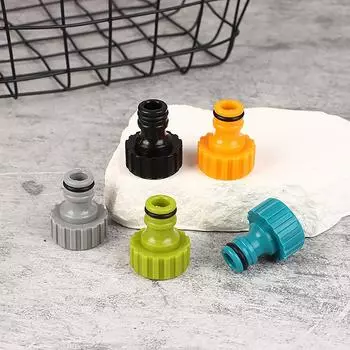 1 шт. пластиковый соединитель для шланга 3/4 садовый шланг быстрый адаптер фитинги садоводство мойка автомобиля полив инструмент зелёный