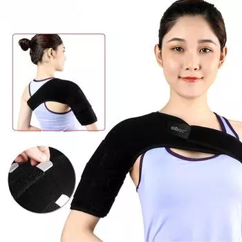1 шт. плечевой бандаж, регулируемый для женщин и мужчин, компрессионный поддерживающий рукав для травм вращательной манжеты, облегчение боли при артрите M