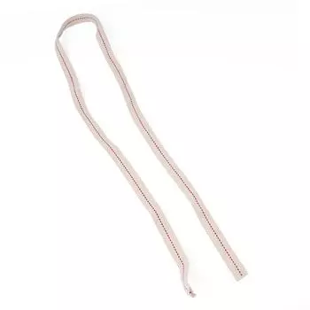 1 шт., плетеные хлопковые плоские новые детали с фитилем, винтажные прочные Width 0.9cm