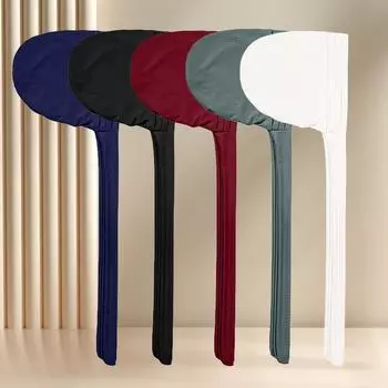 1 шт., плиссированная шляпа от выпадения волос, тюрбан, хиджаб, мусульманская химиотерапия, капот, шарф с рюшами, женский исламский шарф белый