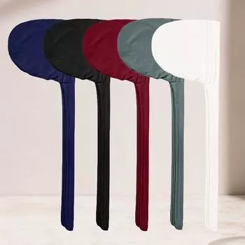 1 шт., плиссированный тюрбан, мусульманская шляпа от выпадения волос, хиджаб, химиотерапия, капот, шарф, головной убор, женский головной убор с рюшами белый