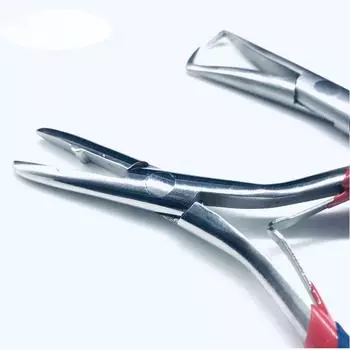 1 шт. плоские плоскогубцы из нержавеющей стали для обжима, инструмент для снятия и установки накладных прядей волос