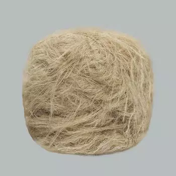 1 шт. Плюшевая вязальная пряжа Длинный мех Имитация норковой шерсти Пряжа Мягкая Не колючая Пряжа для рукоделия своими руками Экологичная 50 г