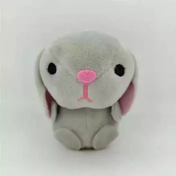 1 шт. плюшевые игрушки кролика с висячими ушками, маленькая подвеска, милый мультяшный кролик, мягкая игрушка для детей
