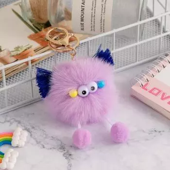 1 шт. плюшевые кавайные брелки милые аксессуары для ключей мультяшная сумка брелок подвеска автомобильный брелок