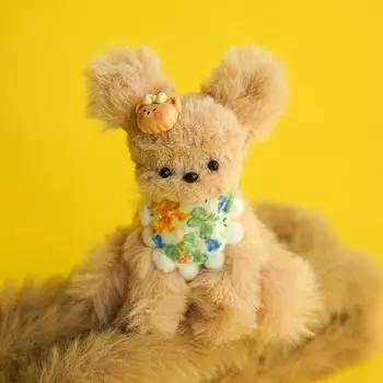 1 шт., плюшевые куклы с имитацией кроличьей шерсти, скручивающие палочки, пушистые игрушки, материалы 40 мм белый