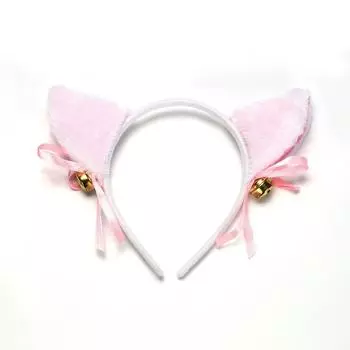 1 шт., плюшевый обруч для волос с кошачьими ушками, вечерние украшения для волос, костюм для косплея, обод, аксессуары для волос белый