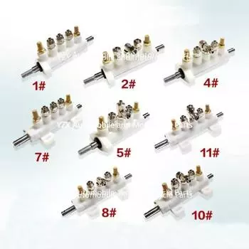 1 шт. пневматический клапан с пятью ходовыми педалями для ремонта колес, шиномонтажный станок