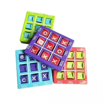 1 шт., подарки на день рождения, классные призы, наполнитель, пиньята, подарок, красочный брелок в крестики-нолики для детей, развивающие игрушки