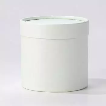 1 шт. Подарки на День святого Валентина, круглые картонные подарочные коробки, маленькая цветочная коробка-ведро для объятий зелёный