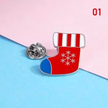 1 шт. Подарочная брошь из сплава на Рождество, булавка для корсажа, бриллиант, ретро-модные аксессуары для вечеринок, ювелирные изделия