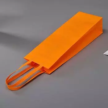 1 шт. Подарочные пакеты для бутылок вина Нетканые сумки с ручками для свадьбы, дня рождения