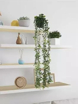 1 шт. поддельные висячие растения в горшках, подвесное эвкалиптовое растение, Мандала, искусственные лозы для дома, стены, патио, сада, внутреннего и наружного декора