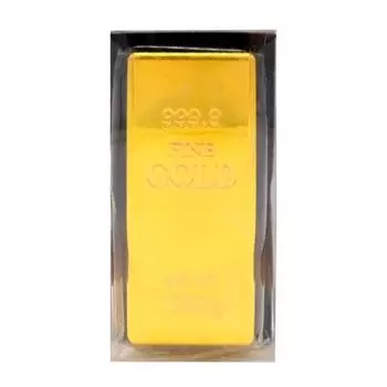 1 шт. поддельный золотой слиток, креативный золотой кирпич, имитация полого золотого слитка, реквизит для фильма, новинка, шутка, подарок, декоративный реквизит для вечеринки