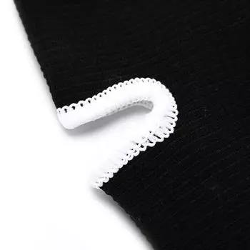 1 шт., поддерживающий рукав для голеностопного сустава, эластичный носок, бандаж, бандаж, поддержка чёрный