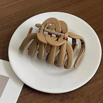 1 шт. Подходит для ленивого стиля с большим объемом волос, зажим-краб, большой зажим-тыква, заколка для волос, новая заколка-акула