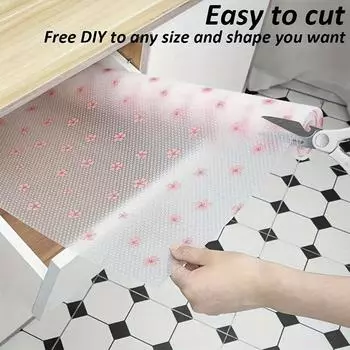 1 шт. подкладка для полок EVA утолщенная подкладка для шкафа для шкафа полки холодильника ящика и прилавка и хранения домашних аксессуаров 45*120cm