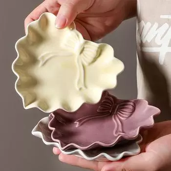 1 шт. Поднос для хранения, многофункциональный органайзер для ювелирных изделий, реквизит для фотографий, диск для хранения бантов в форме сердца, цвет макарон белый