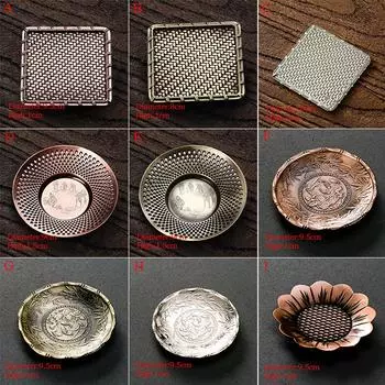 1 шт., подставка для чашки, кунг-фу, винтажное блюдце, подставка для чая, подносы для кофейной чашки, подарочный коврик, разноцветный коврик M