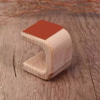 1 шт. Подставка для часов из цельного дерева, деревянный держатель для часов, органайзер для ювелирных изделий, подставка для дисплея для браслета, кольца, серег, часов