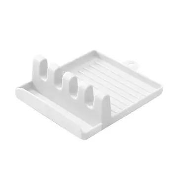 1 шт. подставка для лопаток, подставка для крышек кастрюль, полки, столешница, полка для лопатки и ложки, подставка для суповой ложки, подставка для палочек для еды белый